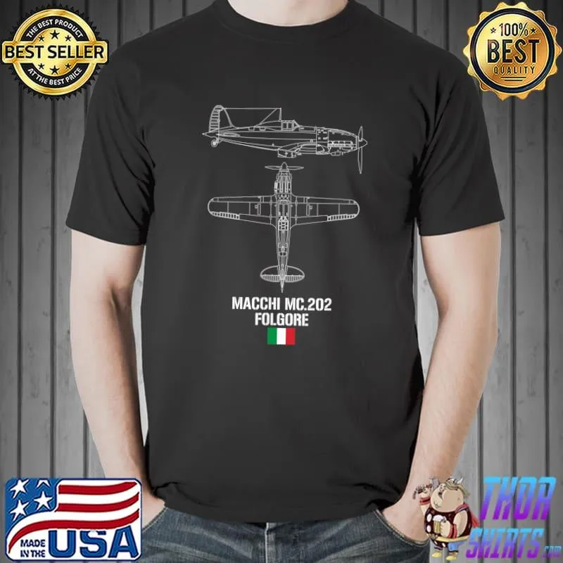 Official Macchi MC.202 Folgore T-Shirt Unisex