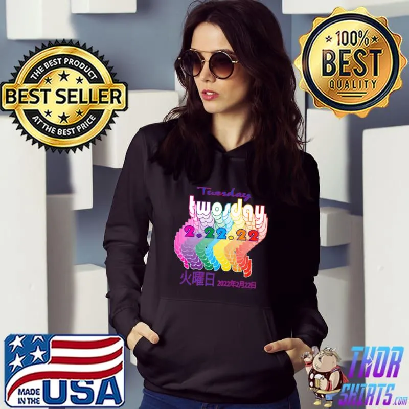 Official Twosday 2022 - Pisces, Taco Lovers, Twins, & Teachers Premium T-Shirt