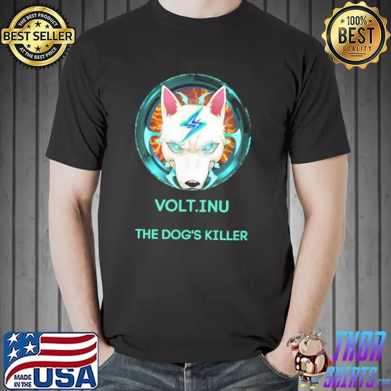 Official VOLT.INU – THE DOG’S KILLER T-Shirt Unisex