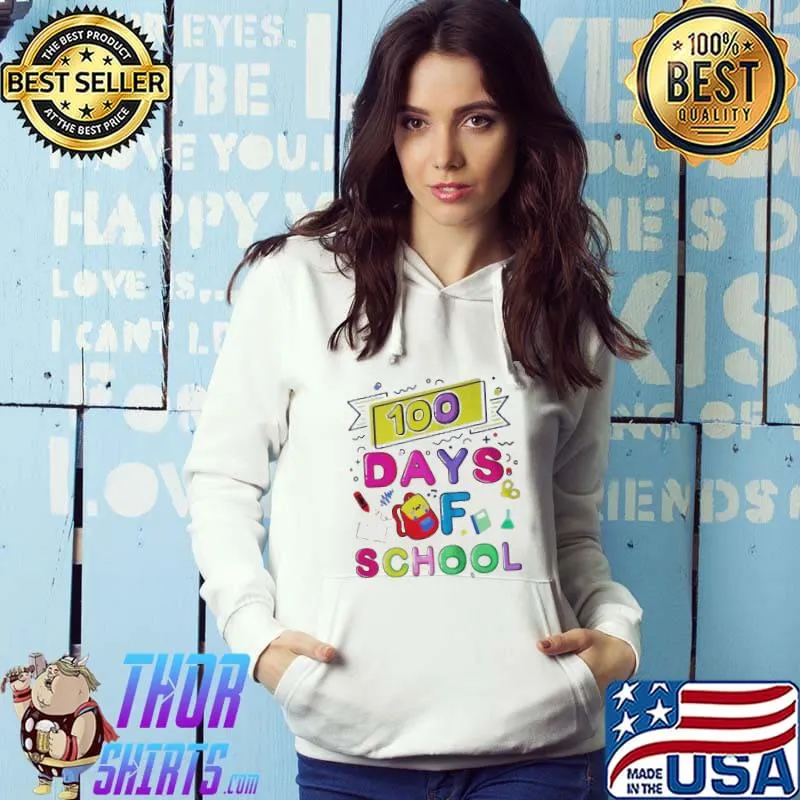 Original 100 days of school shirt