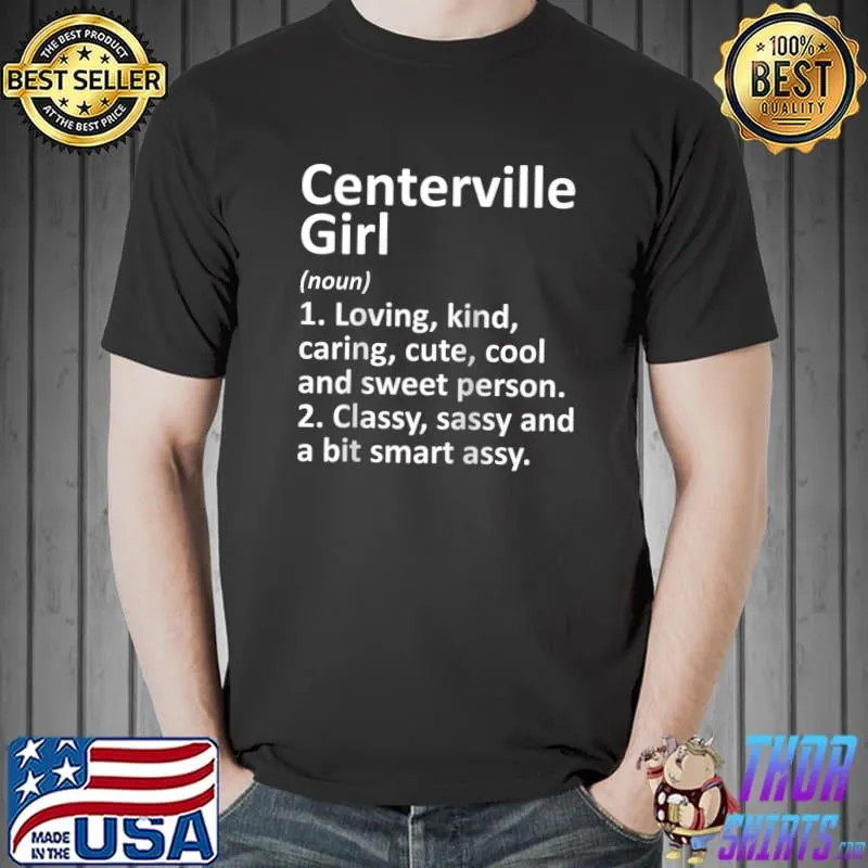 Original CENTERVILLE GIRL UT UTAH City Home Roots T- Unisex
