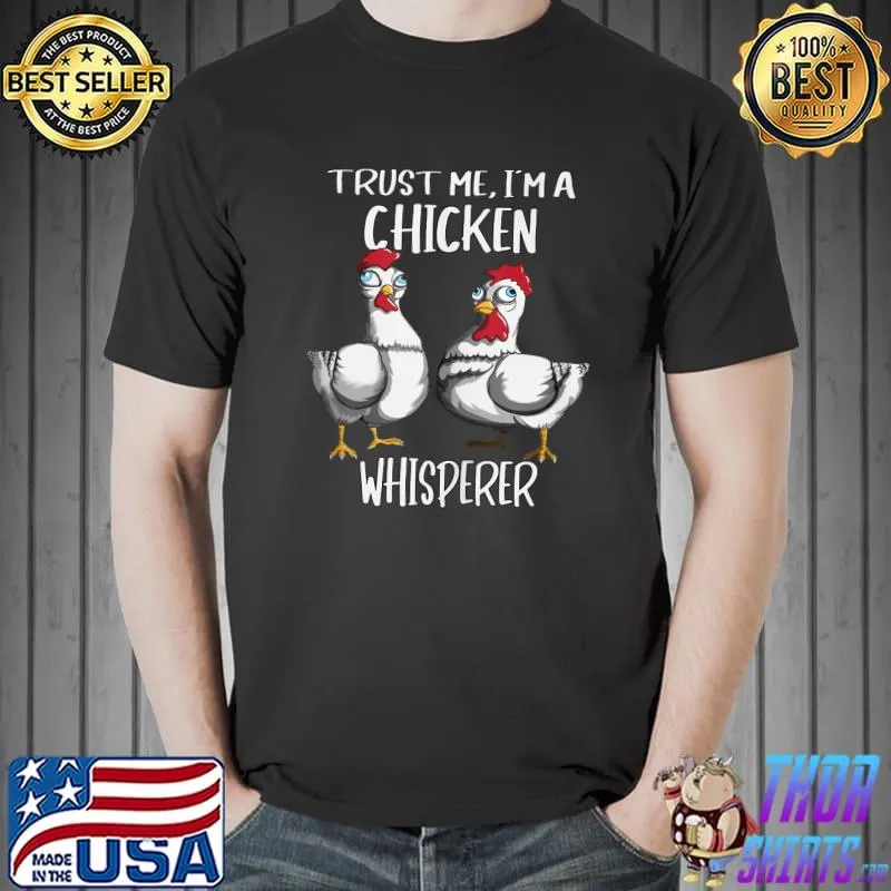 Original Chicken And Chicken Motif Farm Animal Lovers Chicken Owners T-shirt