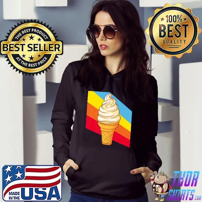 Original Ice Cream Lover Summer Sundae Premium T-Shirt Hoodie