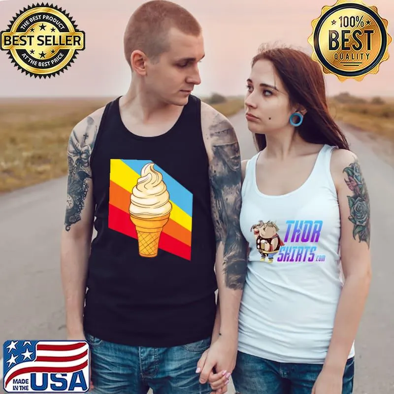 Original Ice Cream Lover Summer Sundae Premium T-Shirt Tank Top