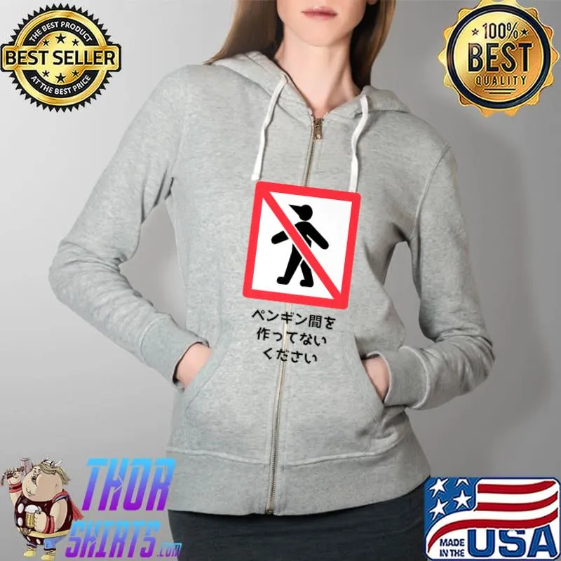 Please Don't Create PenguinHuman Hybrids Premium T-Shirt Full Zip Hooded