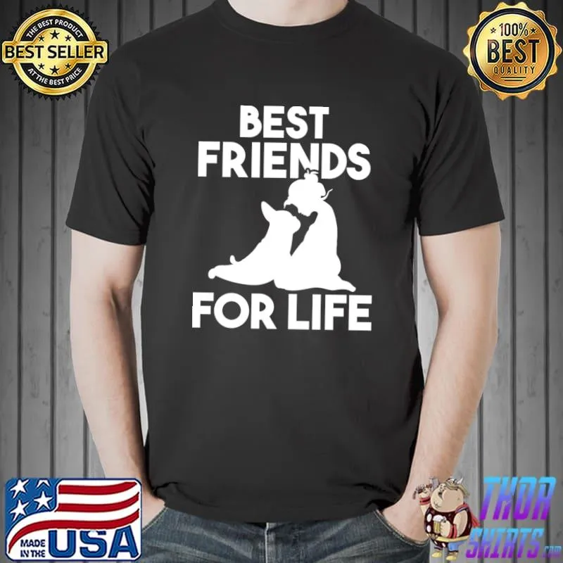 Premium Best friends for life dogs T- Unisex