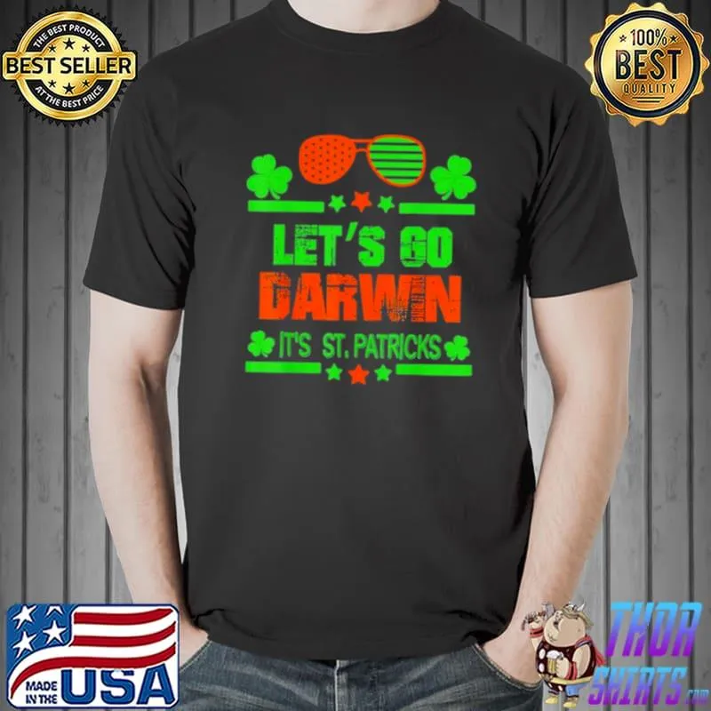 Premium Lets Go Darwin Its St Patricks Unisex