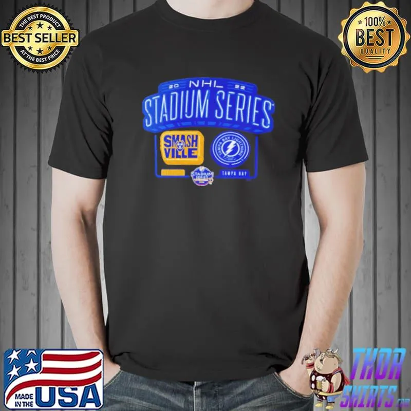 Premium Nashville predators vs. tampa bay lightning 2022 nhl stadium series team matchup Unisex