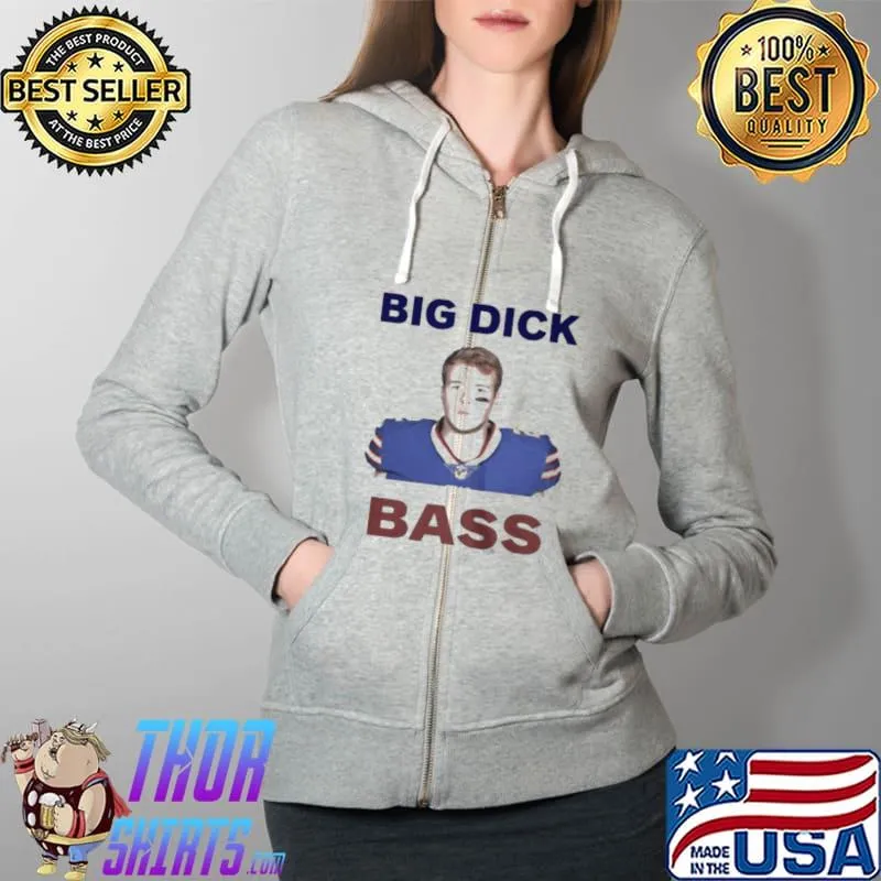 Premium Tyler bass big dick bass Full Zip Hooded