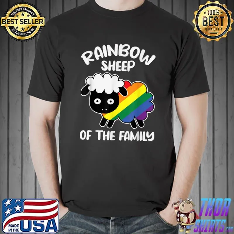 Rainbow Sheep of the Family - LGBTQ T-Shirt Unisex