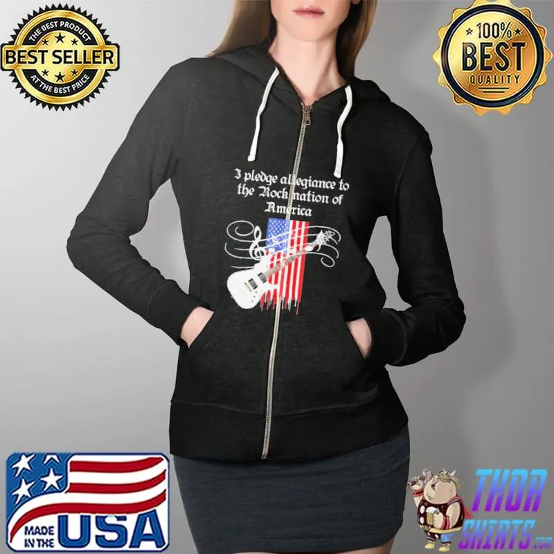Rock and roll America Full Zip Hooded