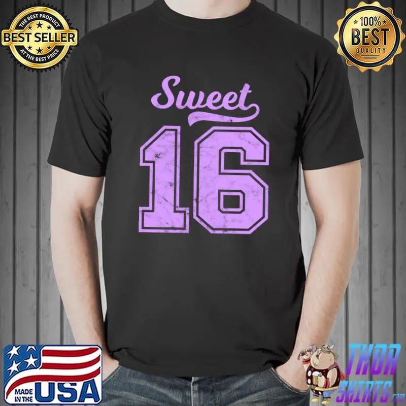 sweet sixteen boy and girl 2006 Vintage 16th birthday T-Shirt Unisex