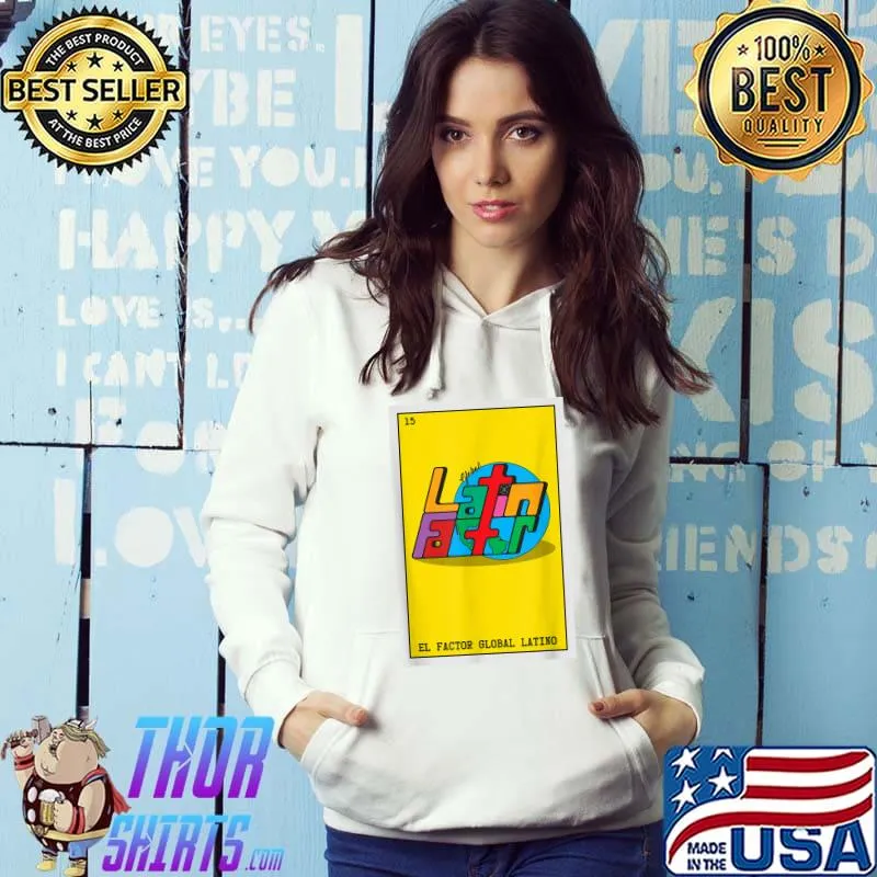 Top El Factor Global Latino Card T-Shirt