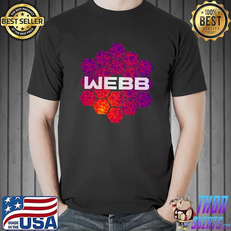 Top James Webb Space Telescope JWST T-shirt