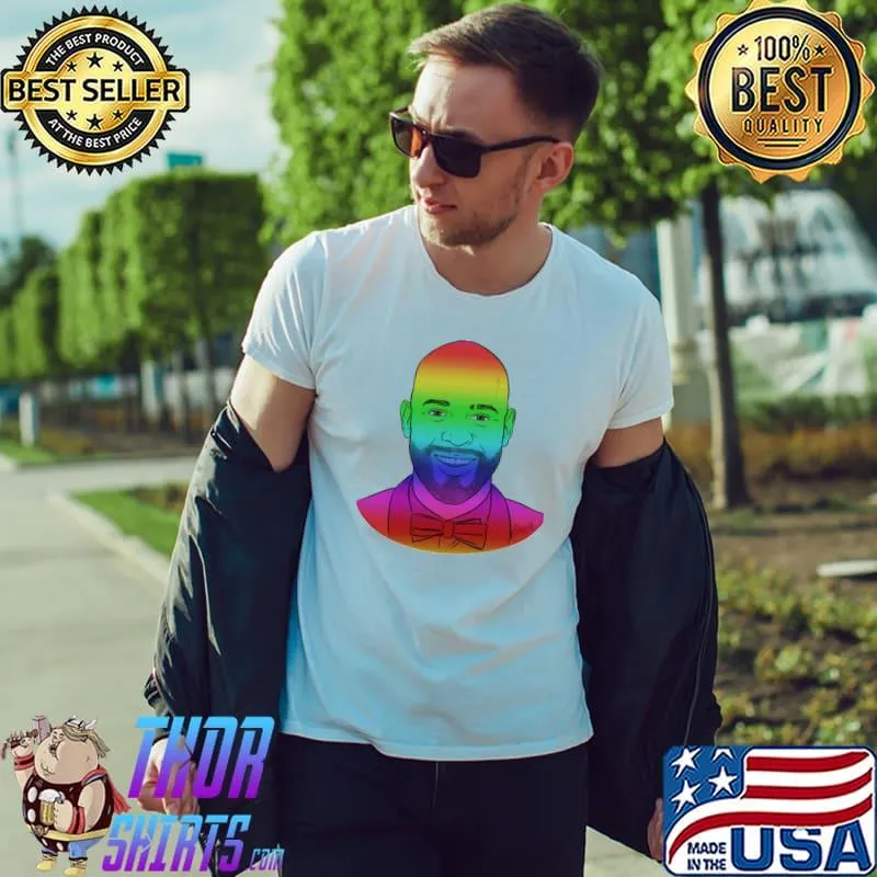 Top Karamo Brown Proud Lgbt Rainbow Art Unisex T-Shirt Unisex