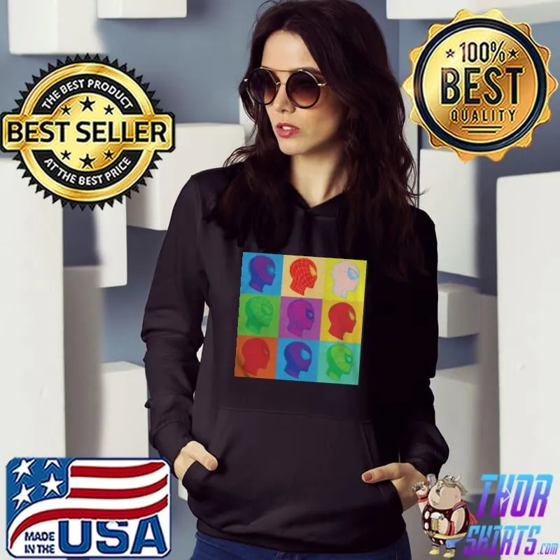 Top Spider pop art Hoodie