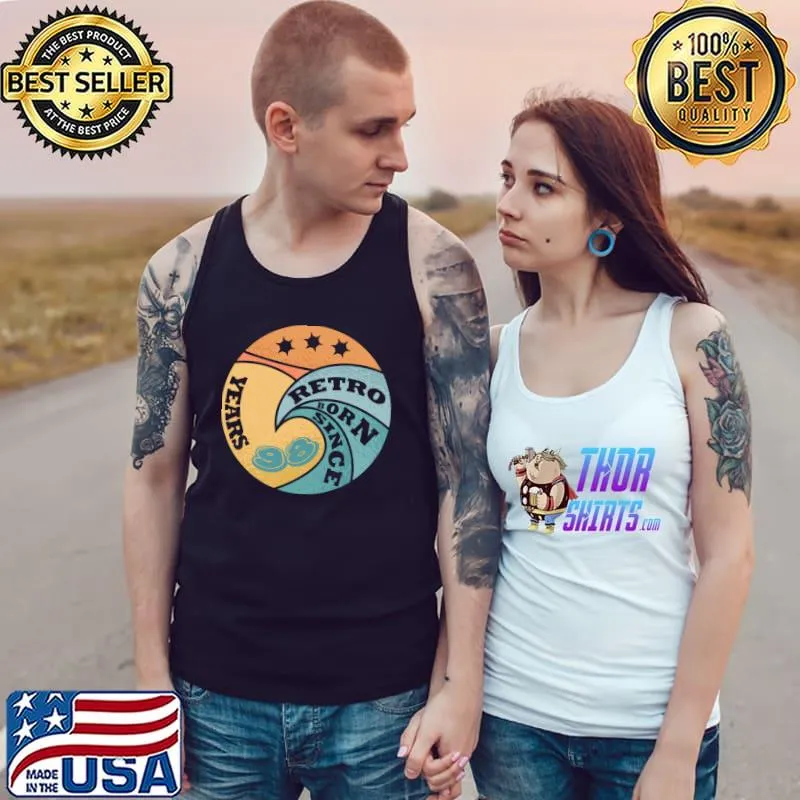 98th Anniversary Classic Retro Vintage Sunset Birthday T-Shirt Tank Top