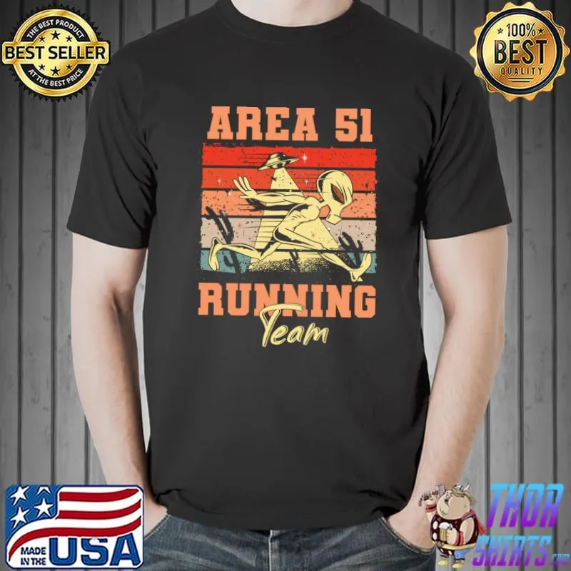 Area 51 Running Team T-Shirt Unisex