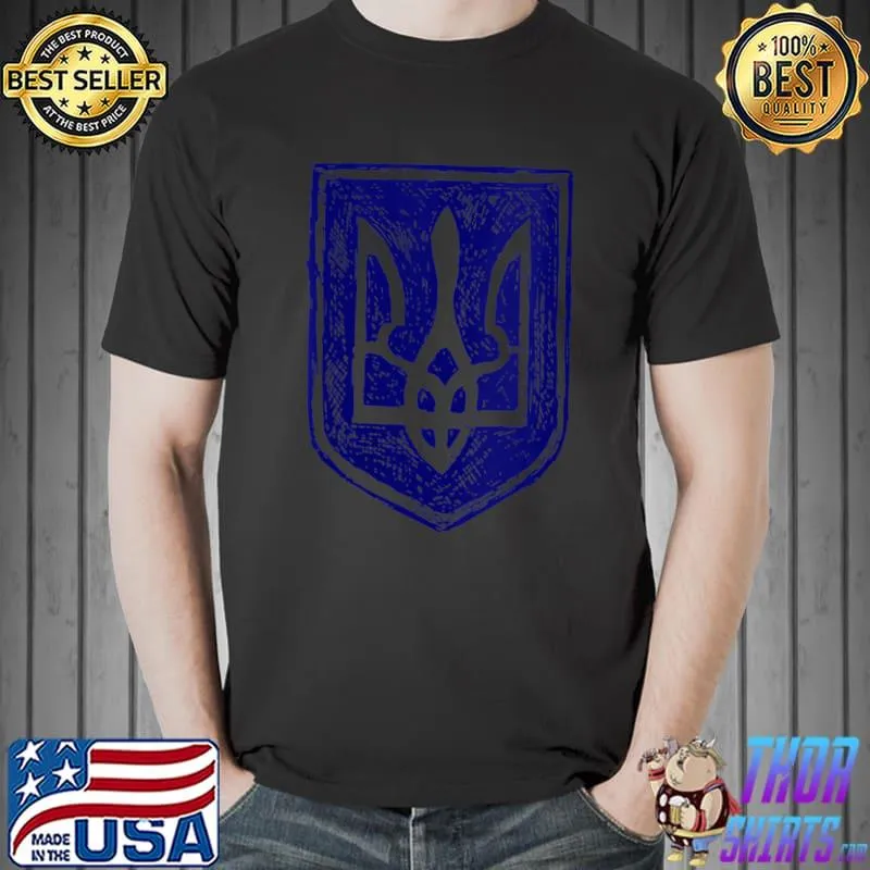 Coat of Arms Ukraine - Ukraine Strong Vyshyvanka T- Unisex