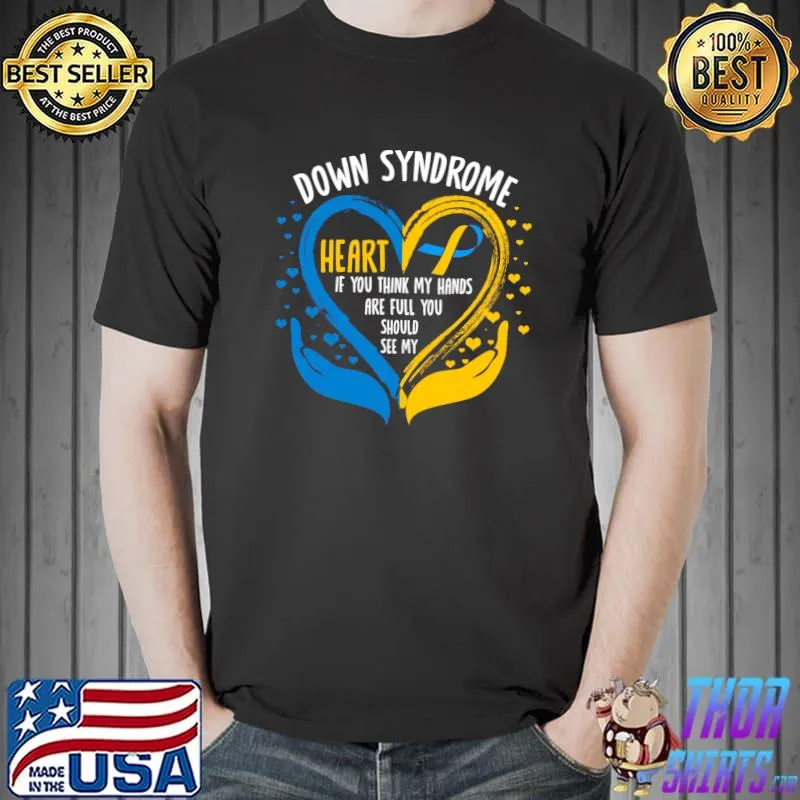 Down Syndrome Awareness Mom Family T-Shirt Unisex