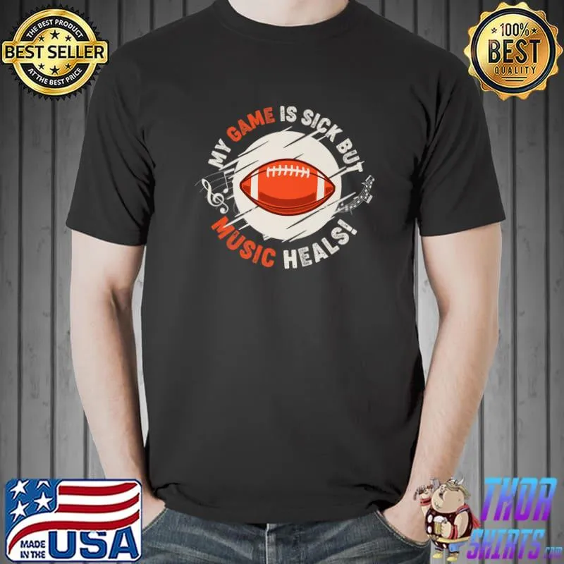 Football Team Coach Music Lover Premium T-Shirt Unisex