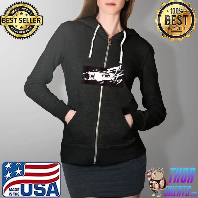 Japanese Anime Girl Men Women Teen Japan Kawaii Otaku Manga T- Full Zip Hooded