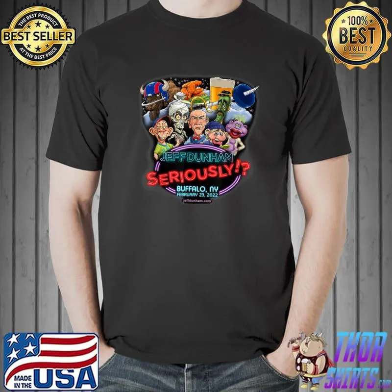 Jeff Dunham Buffalo, NY T-Shirt Unisex