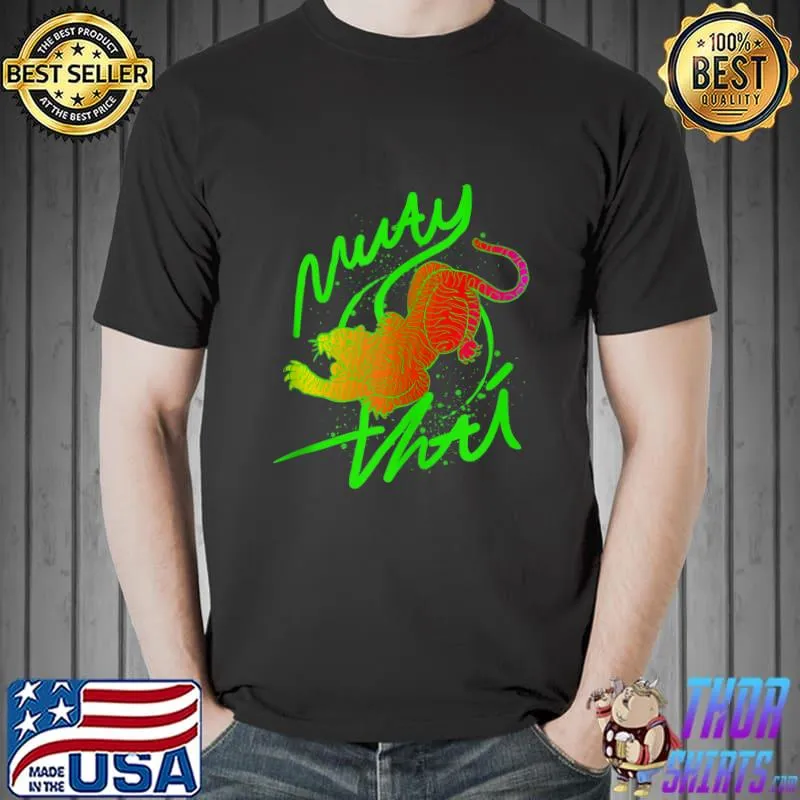 Karate Muay Thai Thailand Martial Arts T- Unisex