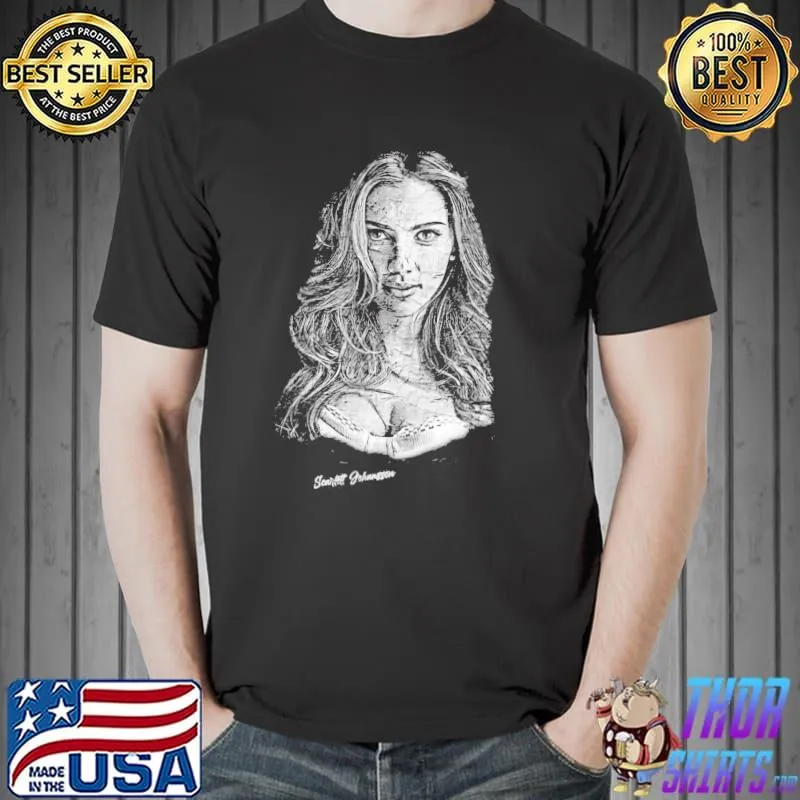 Official Scarlett johansson abstract sketch art scarlett johansson Unisex