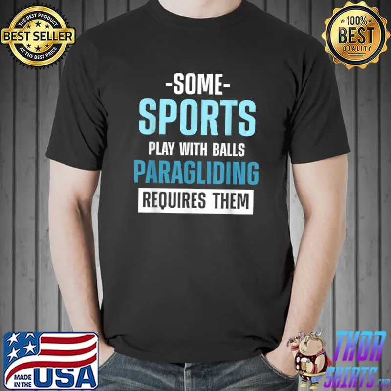Paraglider Funny Paragliding Paramotor T-Shirt Unisex