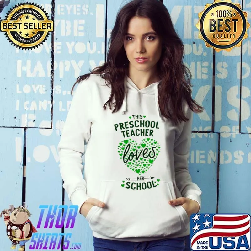 Preschool Teacher Lucky To Be A Teacher St Patrick Day One T-Shirt