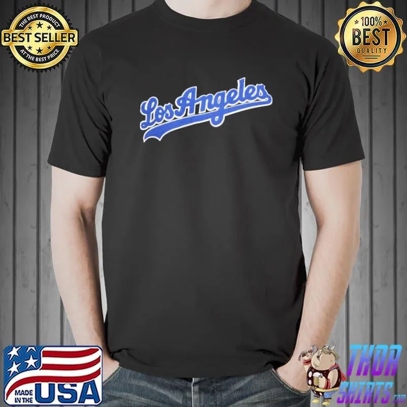 Pro standard black mlb los angeles Dodgers pro team Unisex