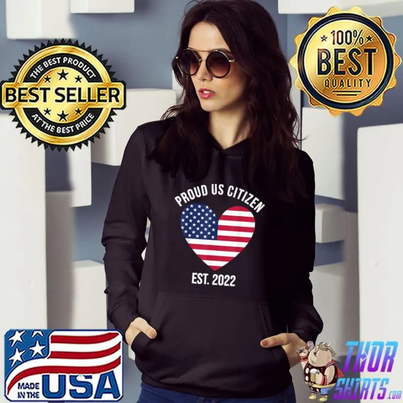 Proud US Citizenship Decoration American New USA Citizen T-Shirt