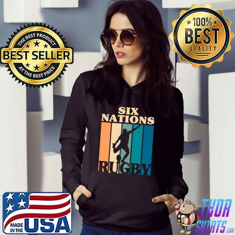 Rugby 6 Nations England France Wales Scotland Italy Ireland T-Shirt