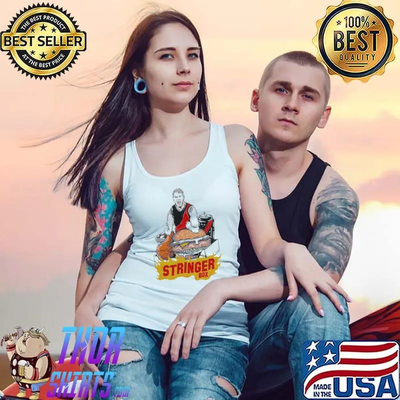 Stringer Box Shirt Tank Top