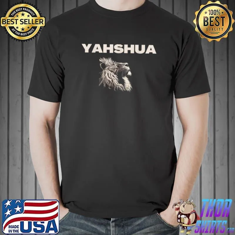 Yahshua - Hebrew Name Of The Messiah T-Shirt Unisex