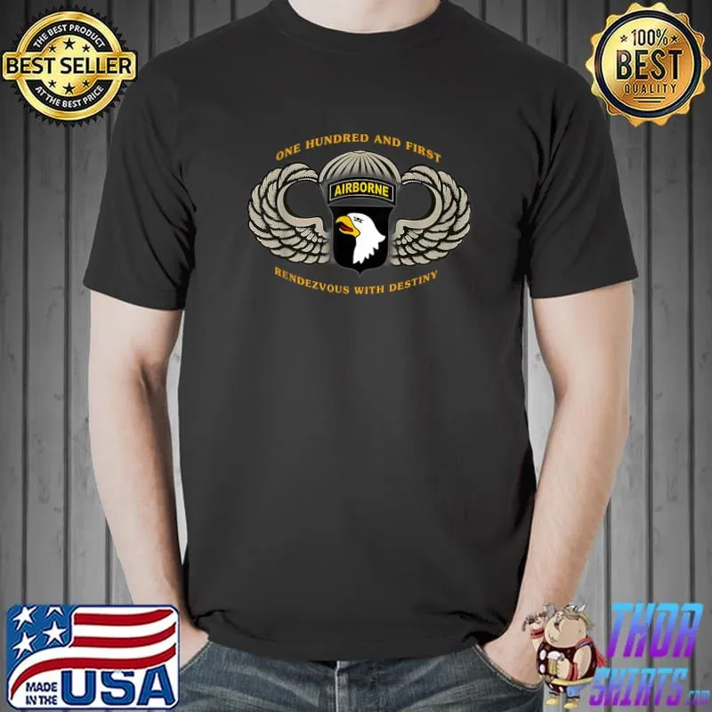 101st Airborne Division Rendezvous With Destiny T-Shirt