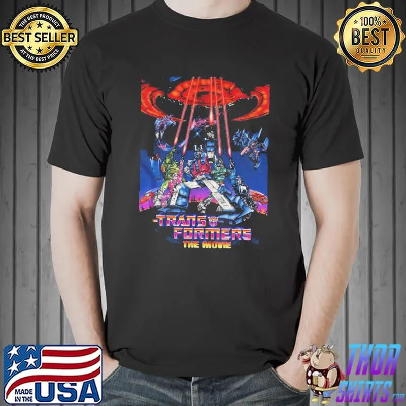 1986 Movie Poster The Trans Transformers Shirt
