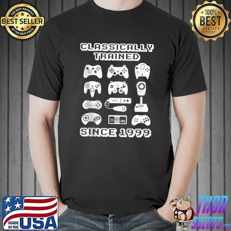 1999 Old School Video Game Theme Birthday T-Shirt