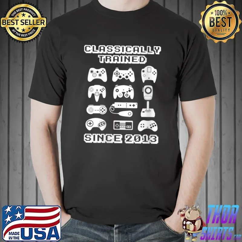 2013 Old School Video Game Theme Birthday T-shirt