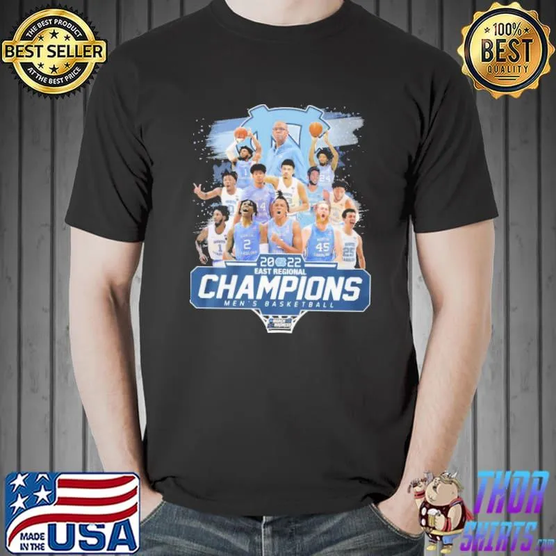 2022 East regional Champions men's basketball March Madness Unisex