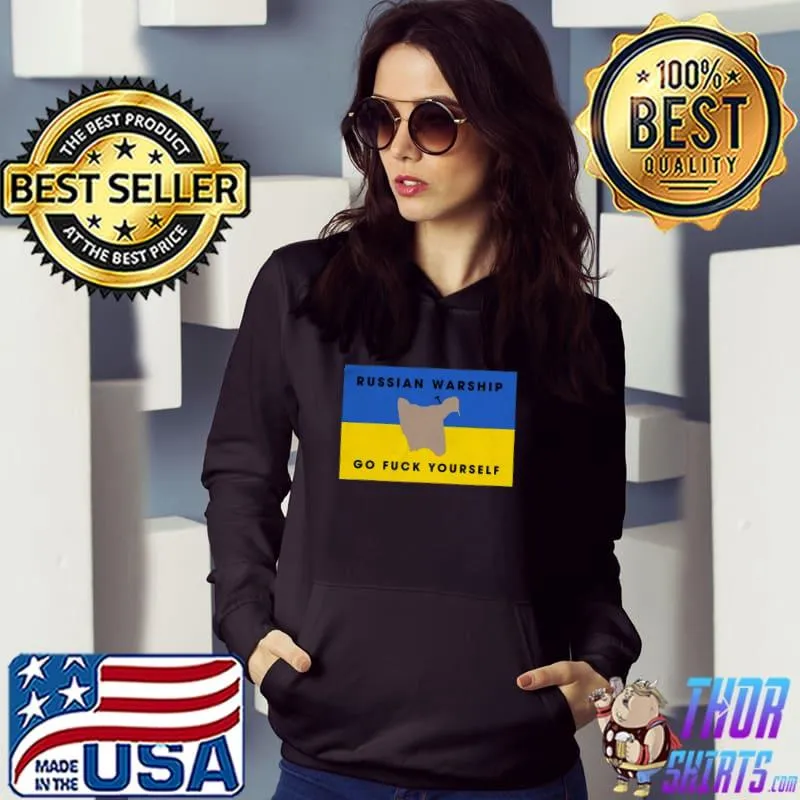2022 russian warship go fuck yourself stand with Ukraine Hoodie