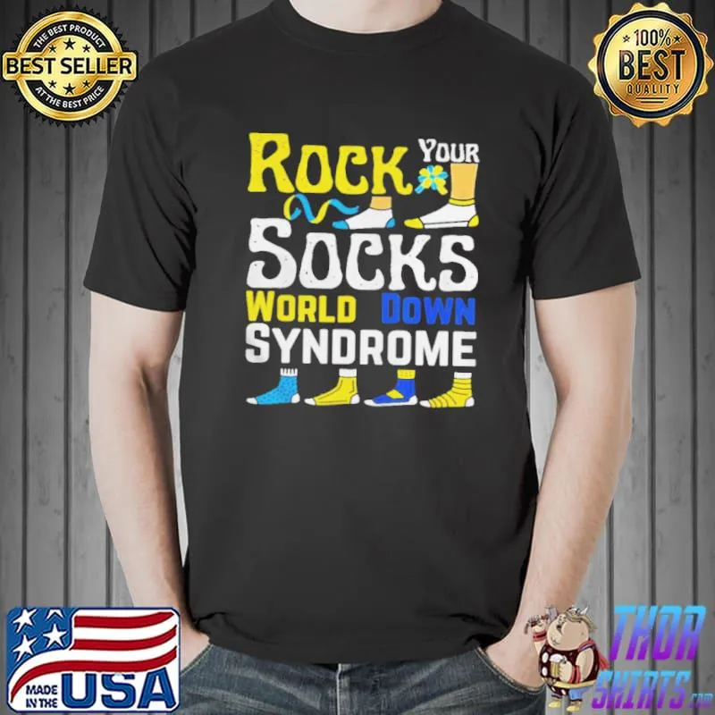 3.21 world down syndrome day 2022 awareness socks down Unisex