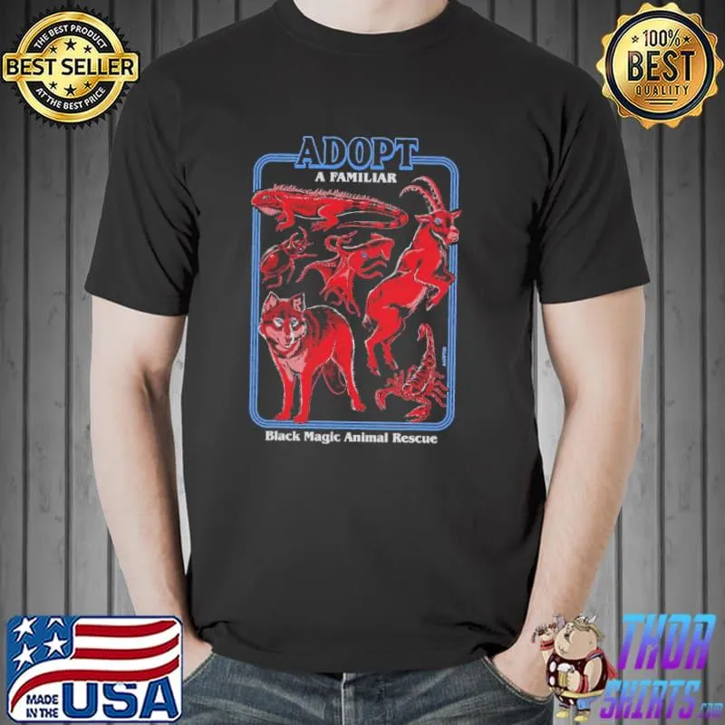 Adopt a familiar Black magic animal rescue Unisex