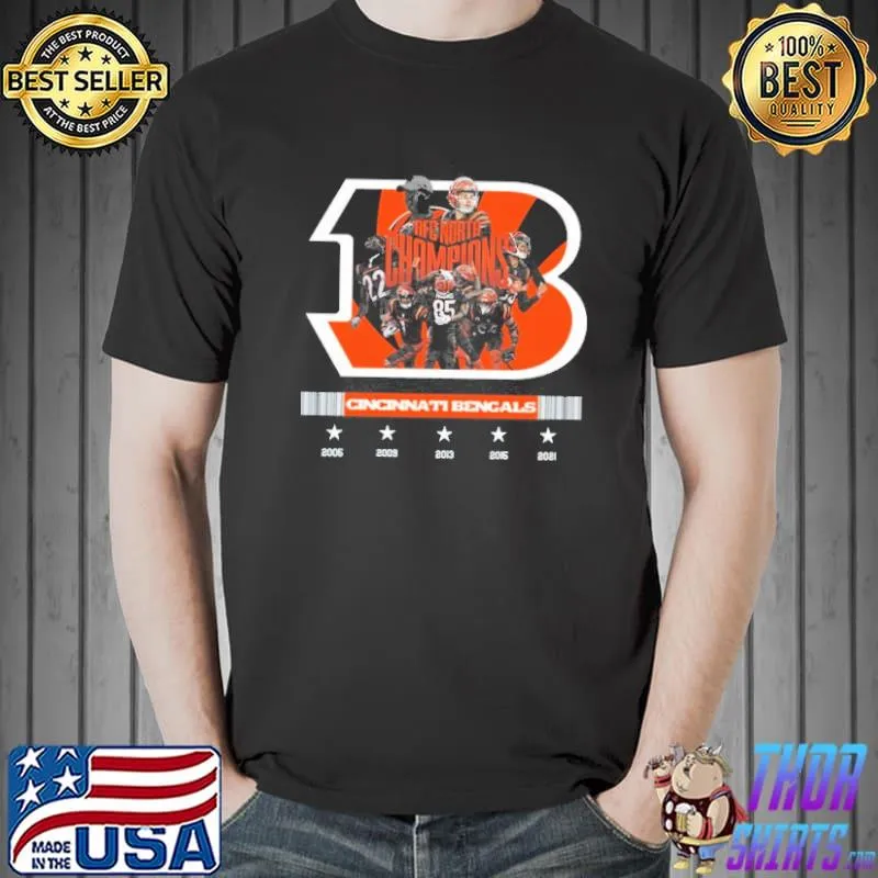 Afc north champions Cincinnati Bengals Unisex