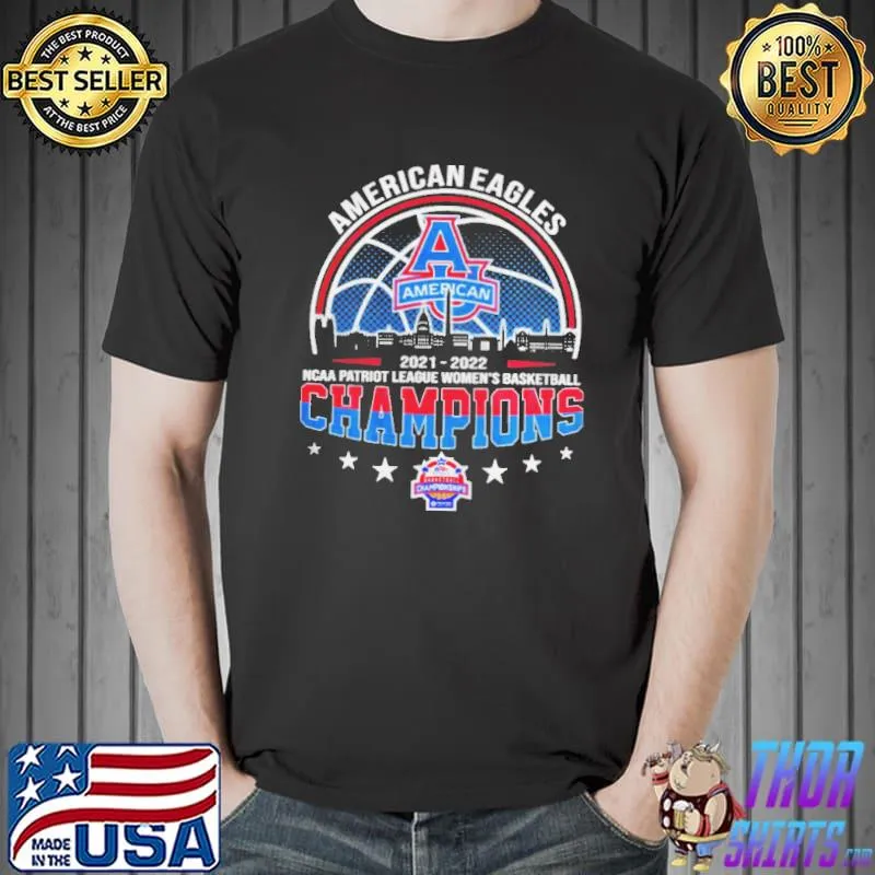 American eagles 2022 ncaa patriot league women's basketball champions Unisex