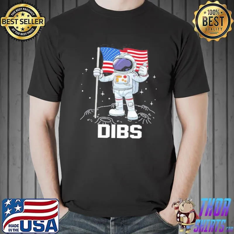 American flag patriotic astronaut spaceman 4th of july Unisex