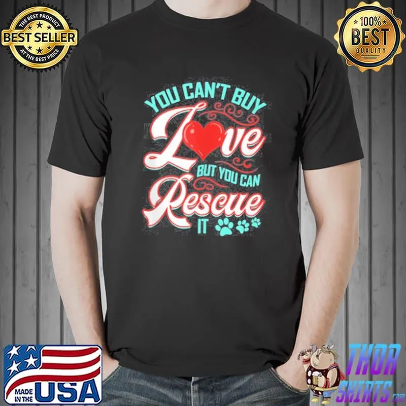 Animal rescue pet adoption Unisex