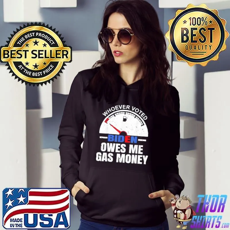 Anti-Biden Gas Prices Gas Pump Trump Republican 2024 T-Shirt Hoodie