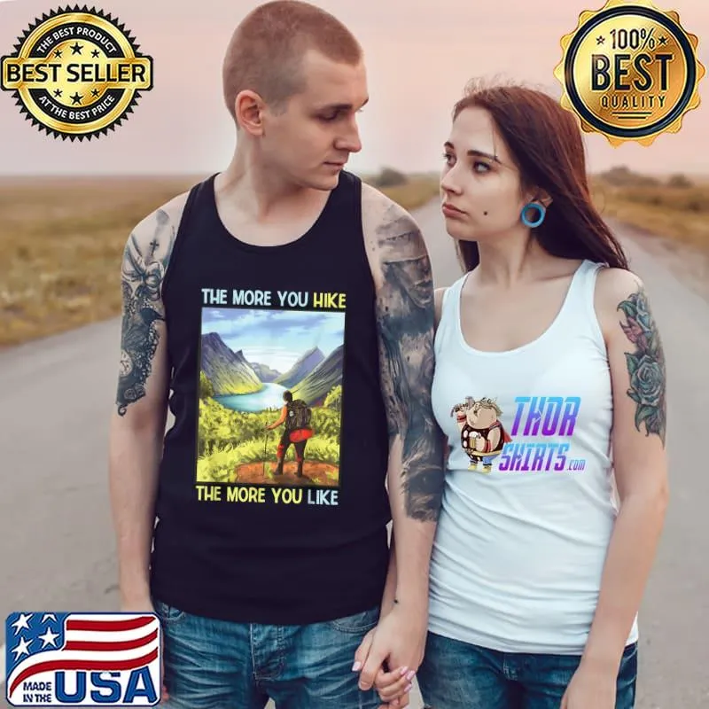 Art Outdoor Hiking Graphic Camping In Mountains Or Nature T-Shirt